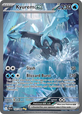 Kyurem ex (Black Bolt 165/086)